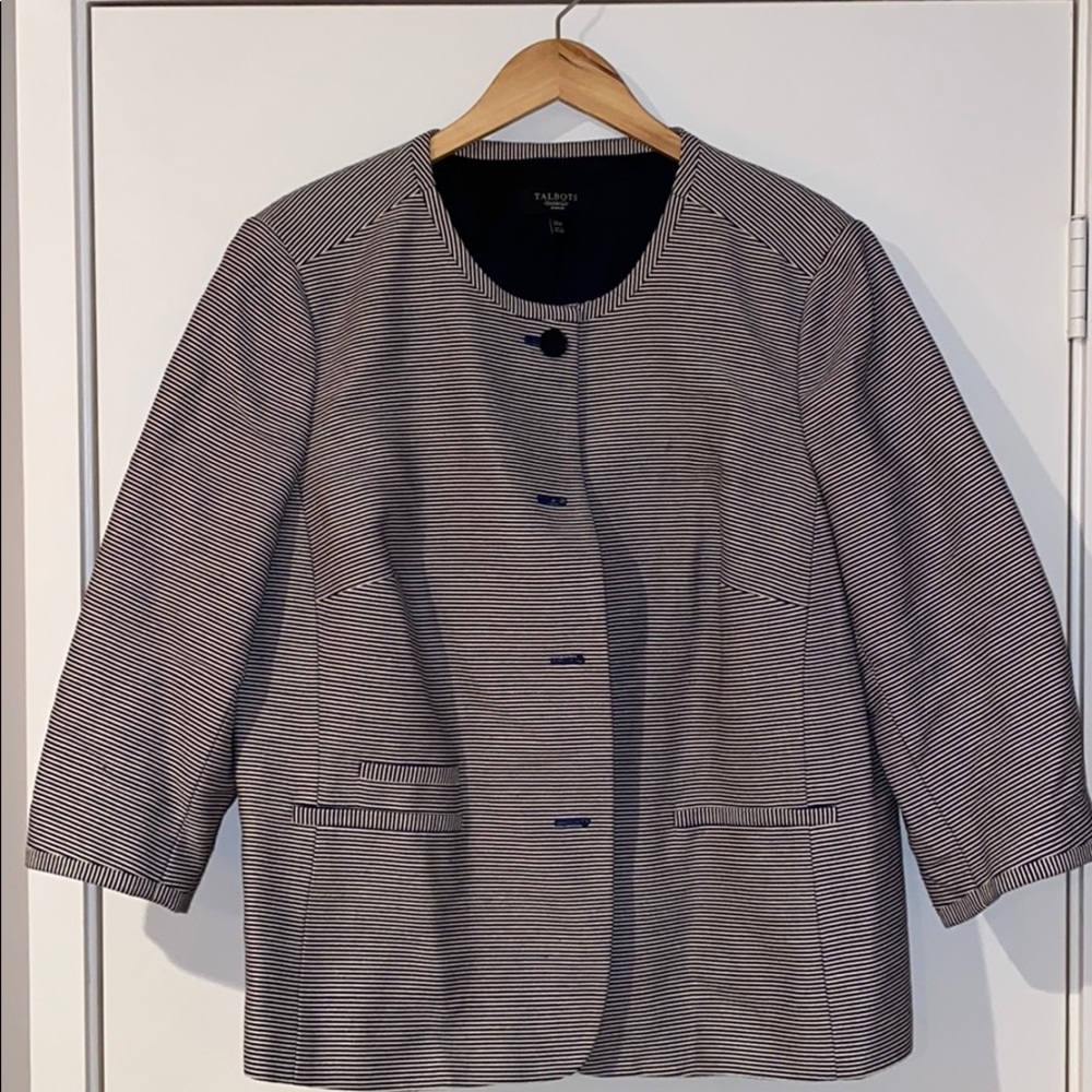 Talbots Seer Sucker Suit Set